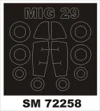 MiG-29 mask for Trumpeter 1:72
