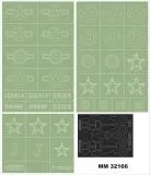 P-39Q/N Aircrobra Maxi Mask für Kittyhawk 1:32