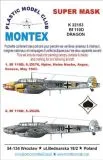 Bf 110D Super Mask für Dragon 1:32