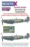 Spitfire Mk.Vb Super Mask für Hasegawa 1:32