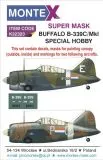 Buffalo B-339C/Mk.I Super Mask for Special Hobby 1:32 Buffalo B-339C/Mk.I Super Mask for Special Hobby 1:32