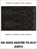 Seafire FR.46/ FR.47 mask für Airfix 1:48