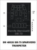 SM79 mask für Trumpeter 1:48