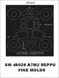 A7M2 Reppu mask für Fine Molds 1:48