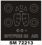 Spitfire F.Mk.22 mini mask for Airfix 1:72 Spitfire F.Mk.22 mini mask for Airfix 1:72