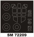 Ki-61-I Tei mask für RS Model 1:72