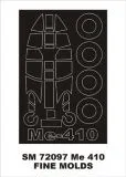 Me 410 mask for Fine Molds 1:72