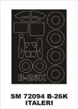 B-26K mask für Italeri 1:72