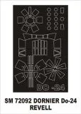 Dornier Do 24 mask für Revell 1:72
