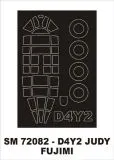 D4Y2 Judy mask für Fujimi 1:72