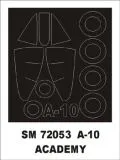 A-10 Warthog mask for Academy 1:72