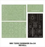Dornier Do 24 maxi mask for Revell 1:72