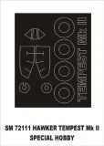 Hawker Tempest Mk.II mask for Special Hobby 1:72