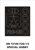 F2G-1 mask für Special Hobby 1:72