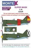I-16 type 10 super mask für Azure 1:32