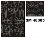 PBY/ OA-10A mask für Revell 1:48