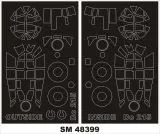 Dornier Do 215B-4 mask für ICM 1:48