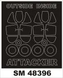 ATTACKER FB.2 mask für Trumpeter 1:48 ATTACKER FB.2 mask für Trumpeter 1:48