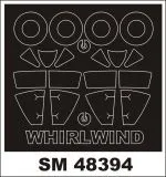 Whirldwind mask for Trumpeter 1:48 Whirldwind mask for Trumpeter 1:48