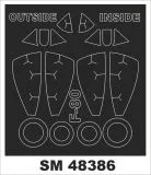 F-80A mask for Hobby Boss 1:48 F-80A mask for Hobby Boss 1:48