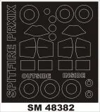 Spitfire PR.XIX mask for Airfix 1:48 Spitfire PR.XIX mask for Airfix 1:48