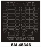 Vultee Vengeance mask für AZmodel 1:48