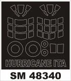 Hawker Hurricane Mk I mask for Italeri 1:48