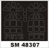 F1M2 Pete mask für Hasegawa 1:48
