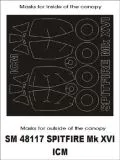 Spitfire Mk.XVI mask für ICM 1:48