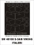 S-3A/B Vikink mask für Italeri 1:48