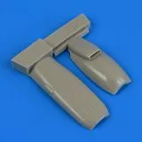 Spitfire Mk. IXc late engine covers for Eduard 1:72