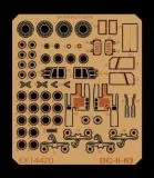 Douglas DC-8-63 P.E. für Minicraft 1:144 Douglas DC-8-63 P.E. für Minicraft 1:144