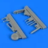 Fw 190F-8 tail wheel assembly for Revell 1:32
