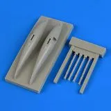 Gloster Gladiator gun pods for Roden 1:48 Gloster Gladiator gun pods for Roden 1:48