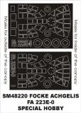 Focke-Achgelis FA 223 mask für Special Hobby 1:48