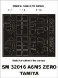 A6M5 Zero mask für Tamiya 1:32