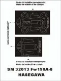 Fw 190A-8 mask für Hasegawa 1:32
