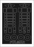 Fairey Fulmar mask für MPM 1:48