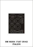 Fiat CR-42 mask für Italeri 1:48 Fiat CR-42 mask für Italeri 1:48