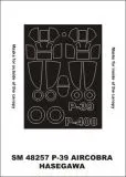 P-39/ P-400 mask für Hasegawa 1:48
