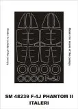 F-4J Phantom II mask für Italeri 1:48