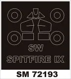 Spitfire Mk.IX mask für Sword 1:72