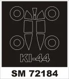 Ki-44 mask für Swort 1:72
