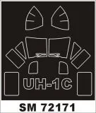 UH-1C mask für Hobby Boss 1:72