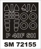 P-40F mask für Special Hobby 1:72