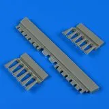 Heinkel He 51B exhaust für Roden 1:48 Heinkel He 51B exhaust für Roden 1:48