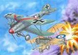RAF SE5a vs. Albatros D.V 1:144