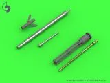 Mi-24 Hind D/E - machine gun barrel and DUAS probe 1:35