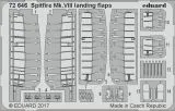 Spitfire Mk. VIII landing flaps für Eduard 1:72