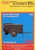 German WW II Large Air Compressor 34 1:48
